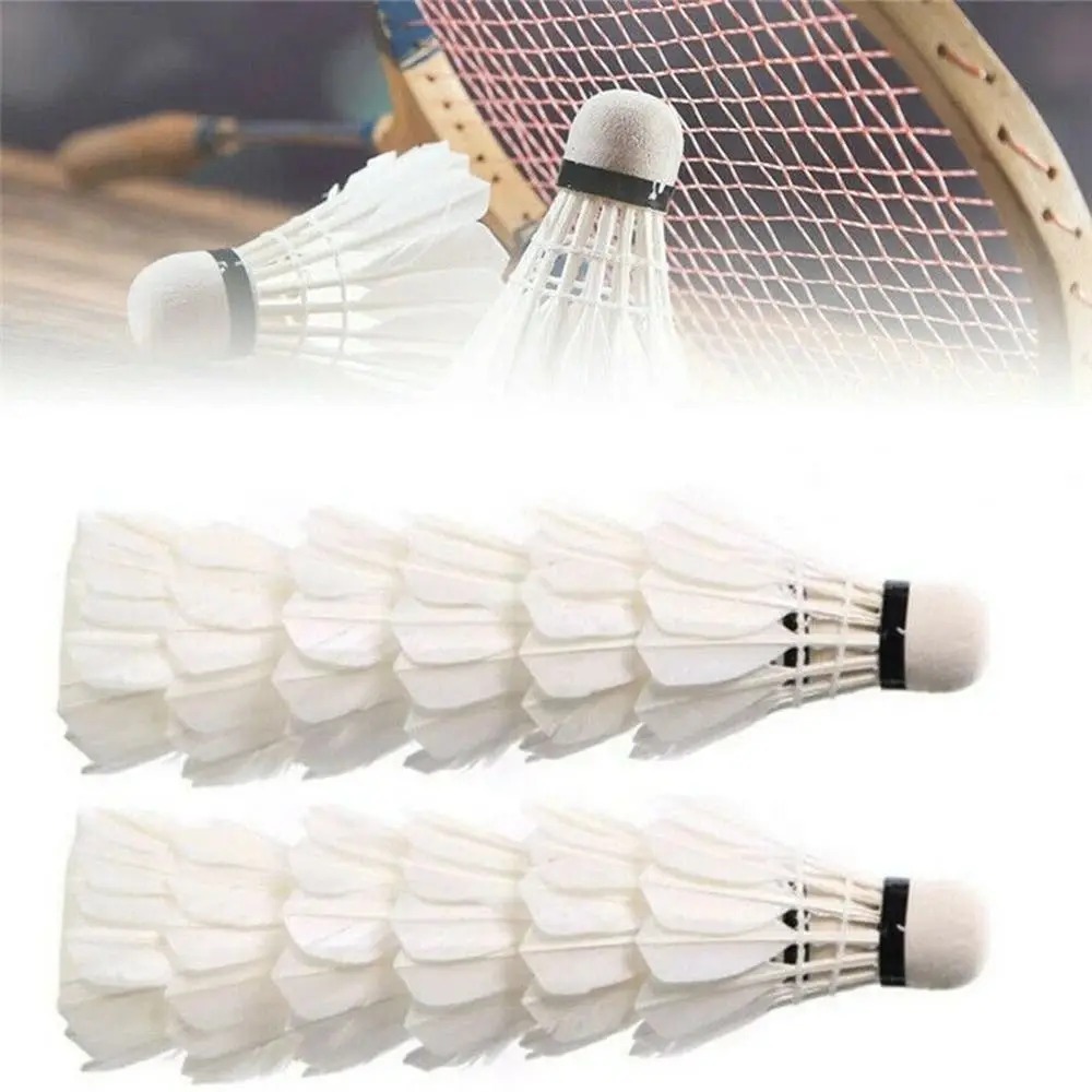 Badminton League - NEW 3x Badminton Shuttlecocks Professional White