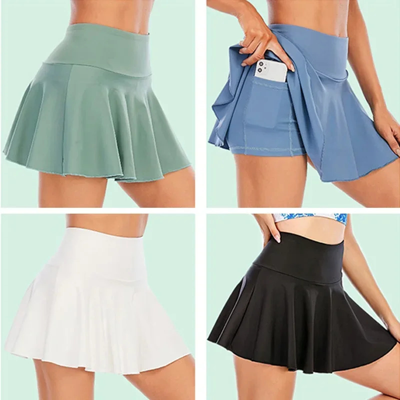 Cloud Hide Fitness Tennis Skir - đánh giá và giá Badminton Queen