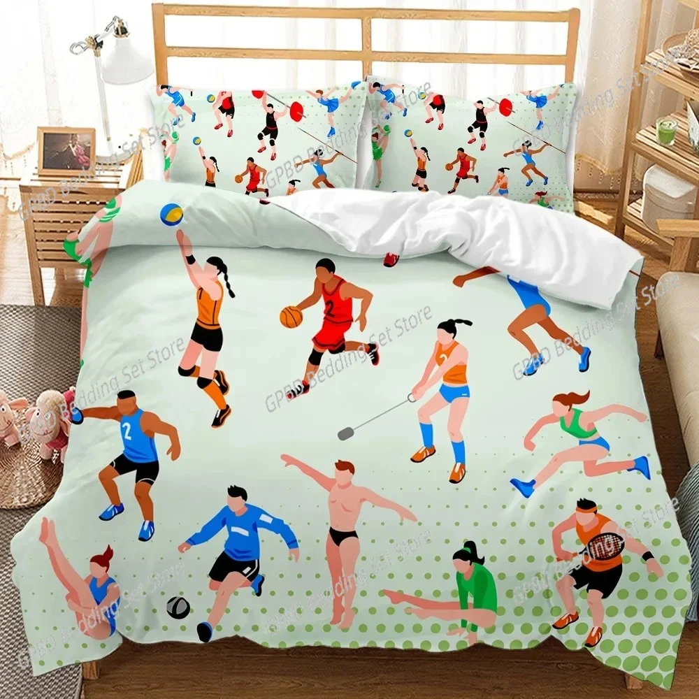 Sports Duvet Cover Set Taekwon - đánh giá và giá Badminton Queen