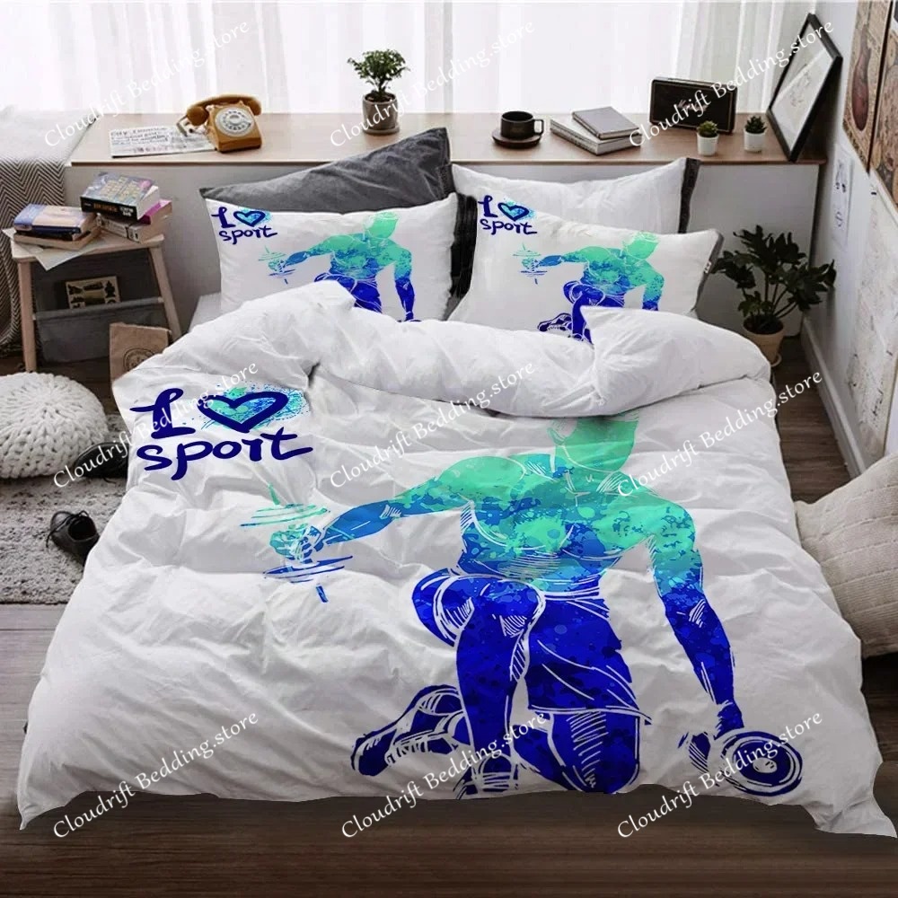 Sports Duvet Cover Set Taekwon - đánh giá và giá Badminton Queen