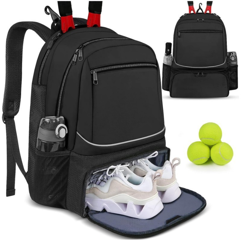 Large Capacity Tennis Backpack - đánh giá và giá Badminton Outdoor