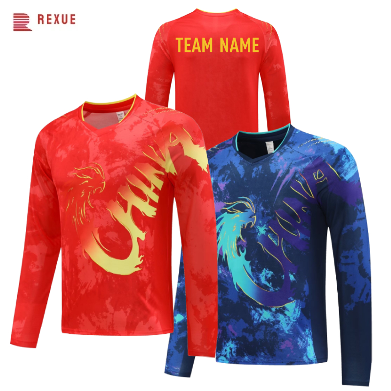 China Dragon Long Sleeve Table - đánh giá và giá Badminton China