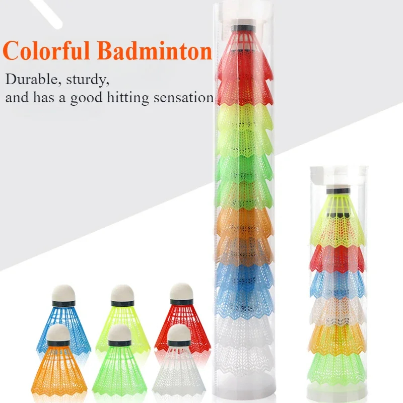 12 Pcs/Set Colorful Shuttlecoc - đánh giá và giá Badminton League